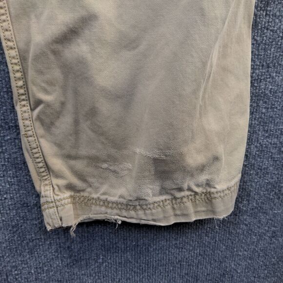 Levi's Men's Cargo Loose Straight Pants Tan 38x30 Flat Front Multi-Pocket Cotton - Picture 8 of 13